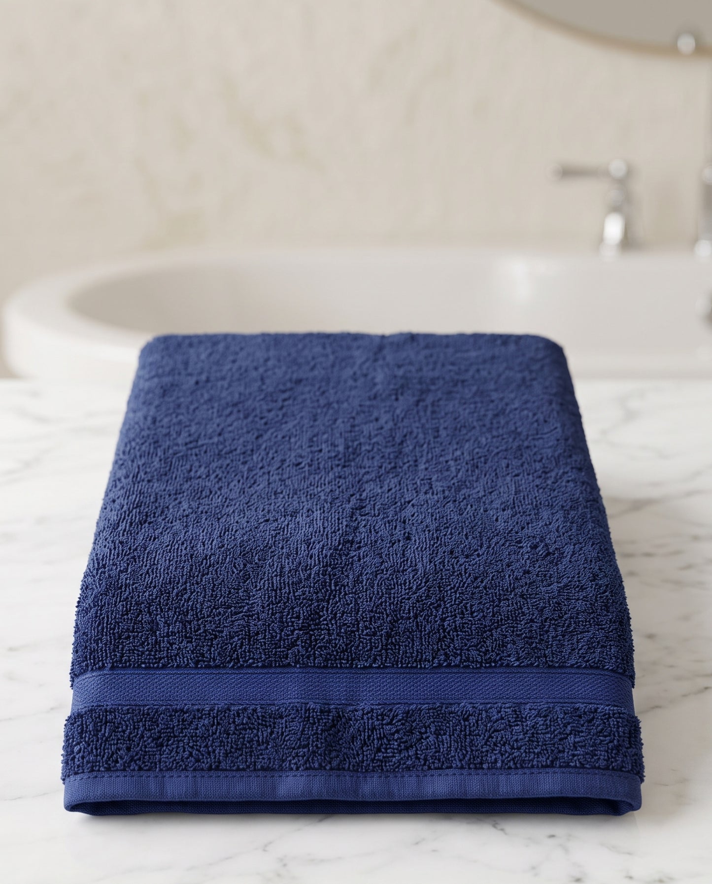 Premium cotton bath towel with a soft, plush, highly absorbent, and quick-drying design for home, hotel, spa, gym, and everyday bathroom use.