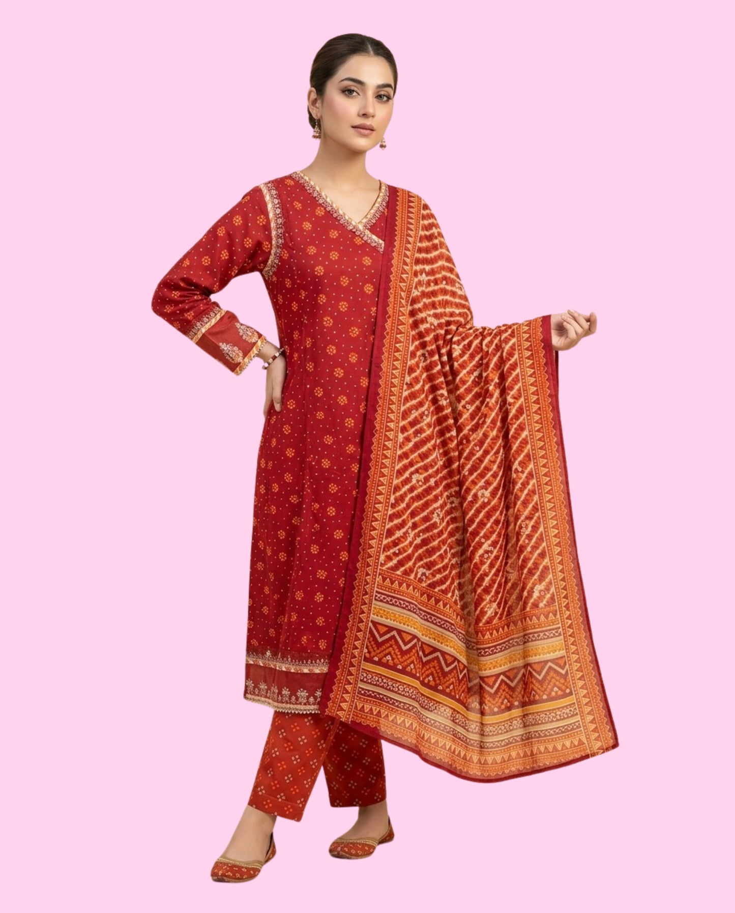 Bin Saeed 3 Piece Embroidered Stitched | Premium Ready-to-Wear