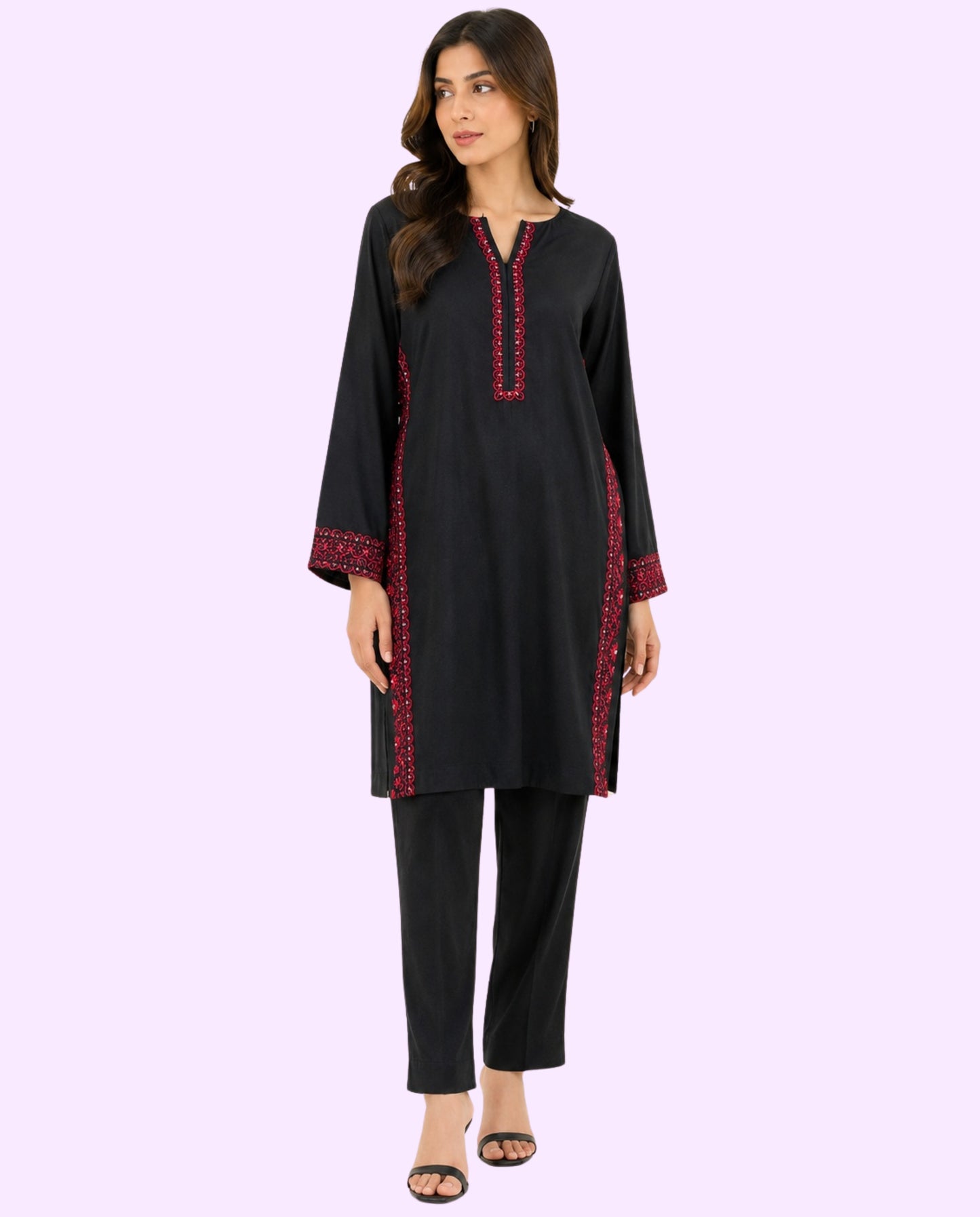 Prime Point Luxury 2 Piece Embroidered Stitched Suit – Premium Ready-to-Wear