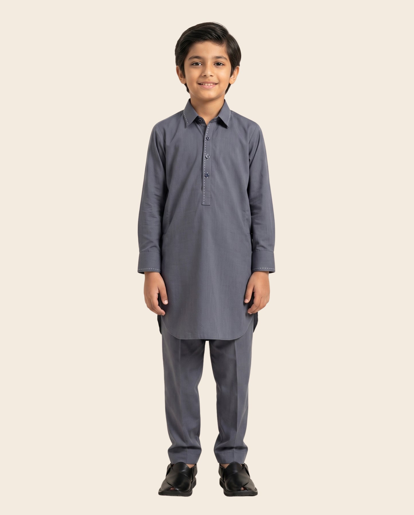 Firdous Premium Wash & Wear Boys Stitched Shalwar Kameez – Ready-to-Wear