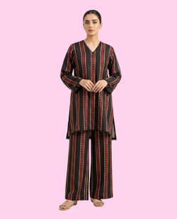 Alkaram 2 Piece Stitched Printed Co-Ord Set – All-Over Print