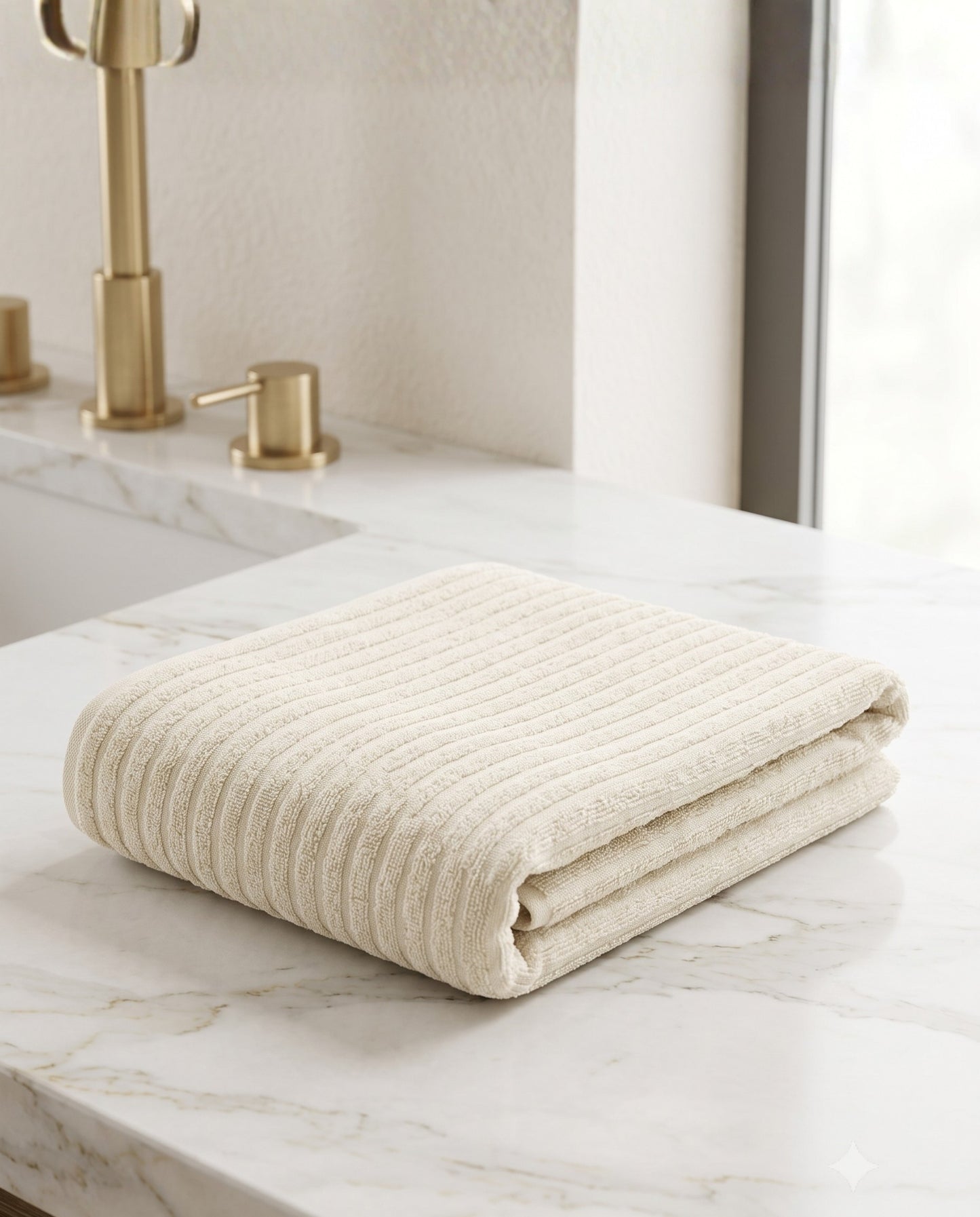Premium cotton bath towel with a soft, plush, highly absorbent, and quick-drying design for home, hotel, spa, gym, and everyday bathroom use.