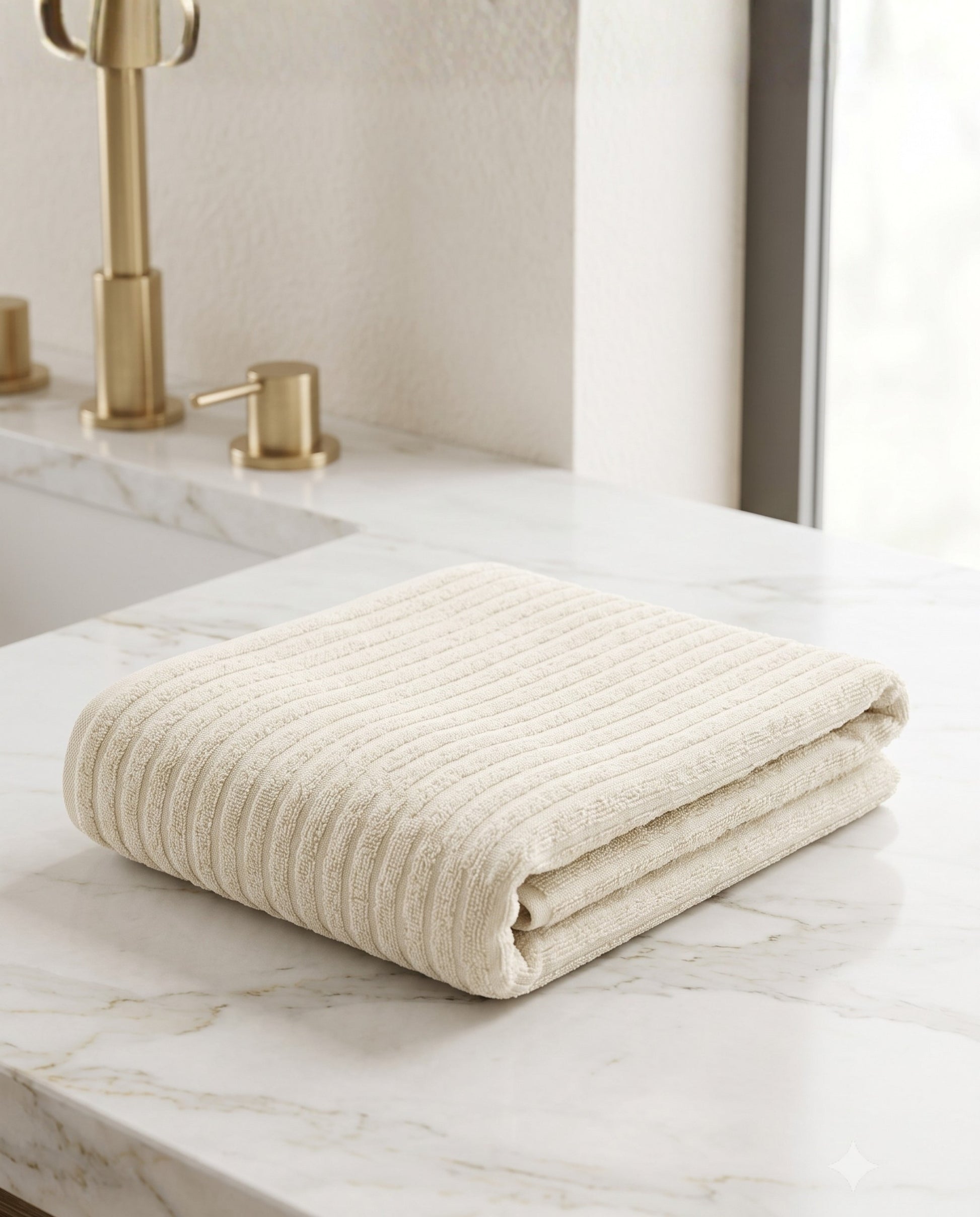 Premium cotton bath towel with a soft, plush, highly absorbent, and quick-drying design for home, hotel, spa, gym, and everyday bathroom use.