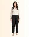 Black - Prime Point Women's Stitched Lawn Trouser
