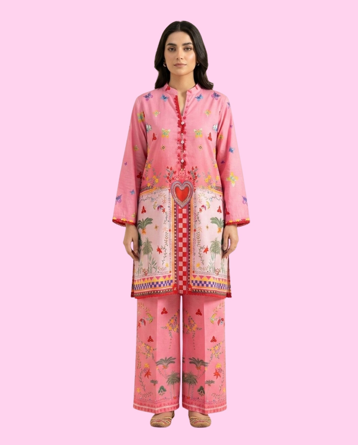 REGALIA 2 Piece Stitched Printed Co-Ord Set – Casual Outfit