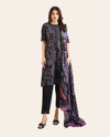 Rangrez 3 Piece Unstitched Printed Lawn Suit – Premium Women's Summer Collection