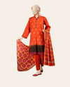 J. 3 Piece Unstitched Printed Lawn Suit – Summer Collection