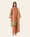 Sapphire 3 Piece Unstitched Printed Lawn Suit – Premium Women's Summer Collection