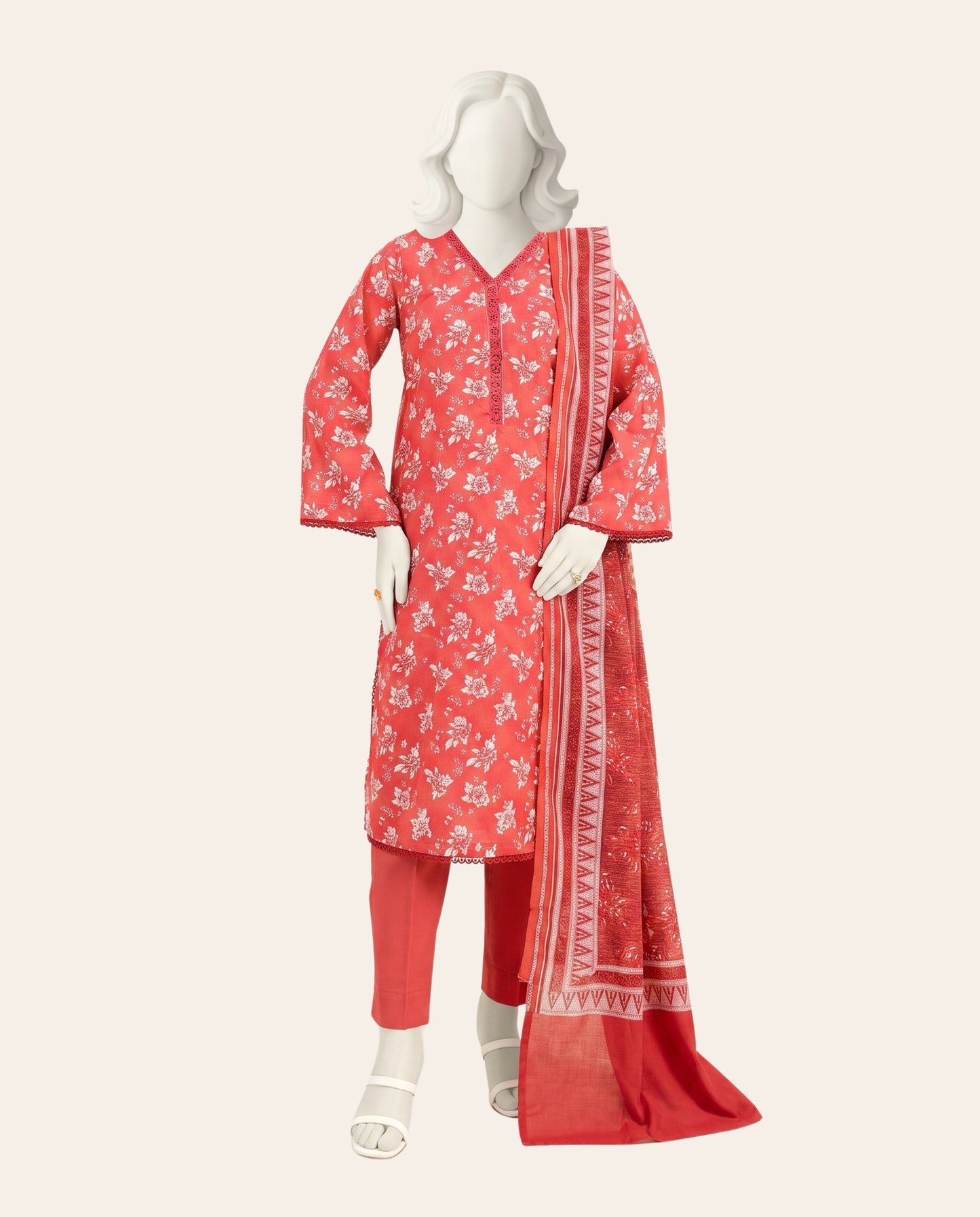 Sohaye by Diners 3 Piece Unstitched Printed Lawn Suit – Premium Women's Summer Collection