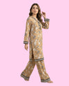 REGALIA 2 Piece Stitched Printed Suit – Ready-to-Wear Casual Dress