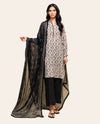 Regalia Textiles Salina Dobby 3 Piece Unstitched Printed Suit – Premium Summer Collection