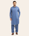 Firdous Men's Stitched Shalwar Kameez – Premium Wash & Wear Suit