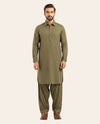 Firdous Men's Stitched Shalwar Kameez – Premium Wash & Wear Suit