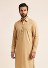 Edenrobe Premium Wash & Wear Unstitched Suit for Men | Soft & Wrinkle-Resistant Fabric