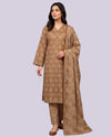 Tawakkal Women's 3 Piece Stitched Printed Suit – Premium Ready-to-Wear Collection