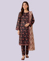 Tawakkal Women's 3 Piece Stitched Printed Suit – Premium Ready-to-Wear Collection