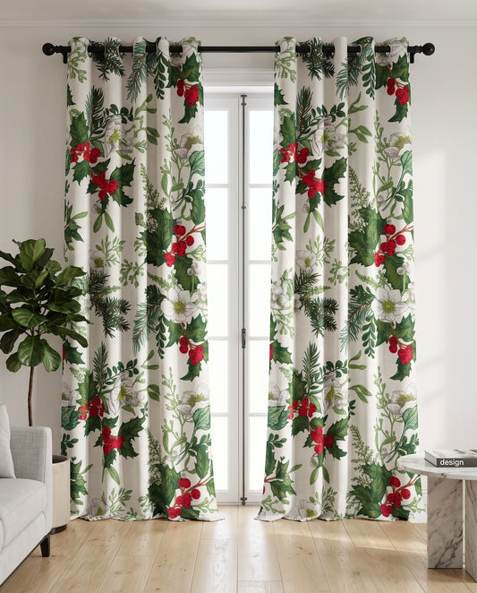 Premium Digital Printed Curtain – Ready-to-Hang Eyelet Curtain Panel