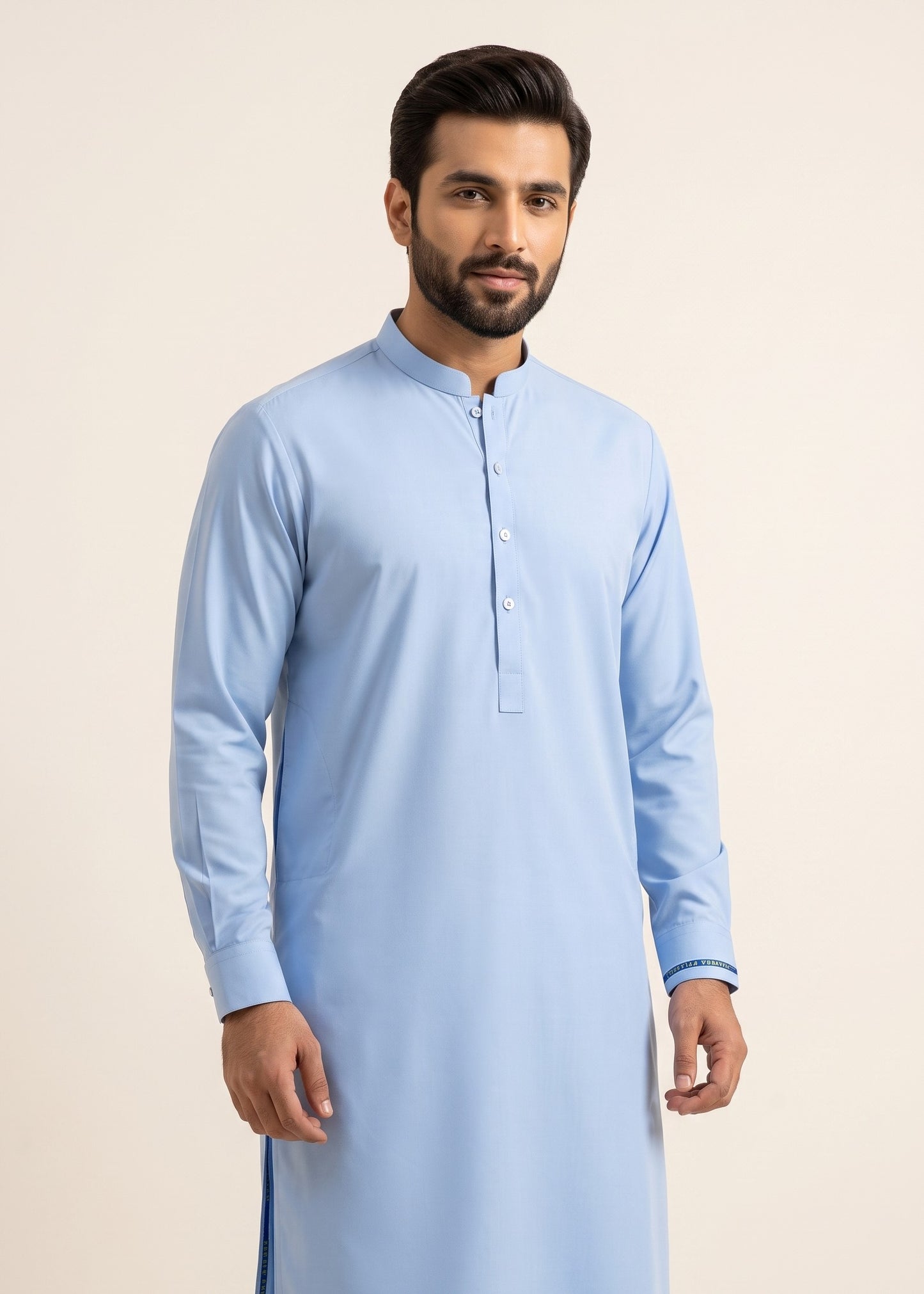 J. Premium Wash & Wear Unstitched Suit for Men | Soft & Wrinkle-Resistant Fabric