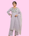 Nishat 3 Piece Light Embroidered Stitched Suit for Women | Premium Ready-to-Wear