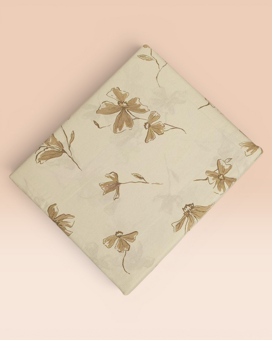 Premium Single Bedsheet with One Pillow Cover 55