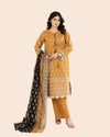 Zesh Luxury 3 Piece Embroidered Lawn Unstitched Suit