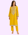 Generation Women's Luxury 2 Piece Embroidered Stitched Suit – Premium Ready-to-Wear