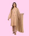 J. 3 Piece Embroidered Stitched Suit for Women | Premium Ready-to-Wear