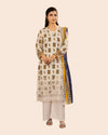 Zesh Luxury 3 Piece Embroidered Lawn Unstitched Suit